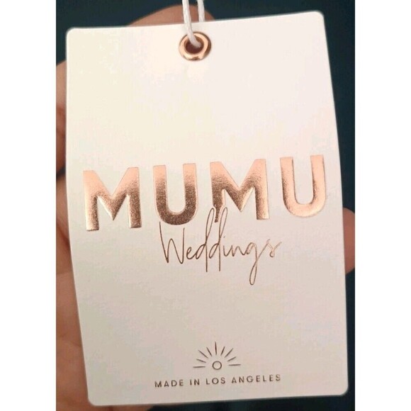 Show Me Your Mumu Jasmine Dress Size XXL Christmas Party Deep Green Chiffon Midi - Picture 8 of 10